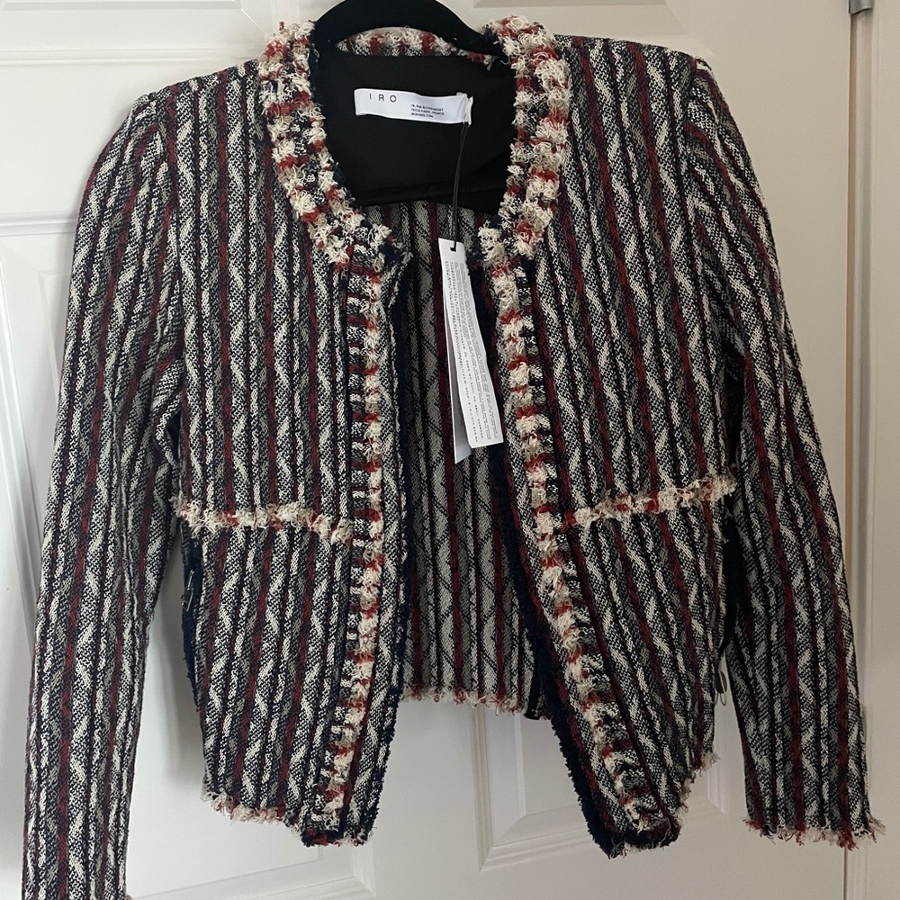 IRO Paris Boucle Tweed Jacket